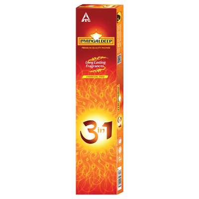 Mangaldeep Scent 3in1 Incense Sticks