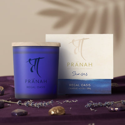 Pranah Senses Regal Oasis Scented Candle