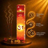 Mangaldeep 3in1 Incense Sticks  223 g 5