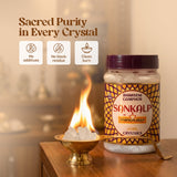 Mangaldeep Sankalp Pure Bhimseni Camphor Flakes 100g Jar 4