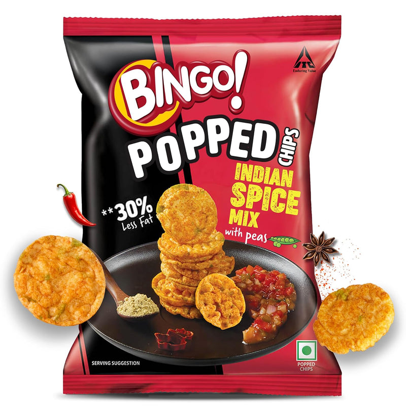 Bingo! Popped Chips Hotpot Spicy Mix, Rs 50