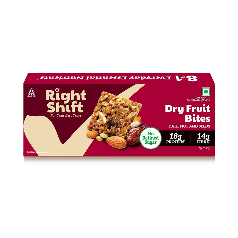 Dry Fruit Bites - Date, Nut and Seeds