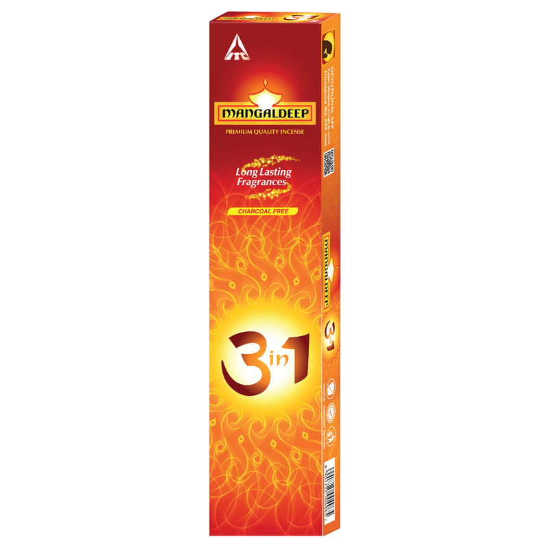 Mangaldeep 3in1 Incense Sticks
