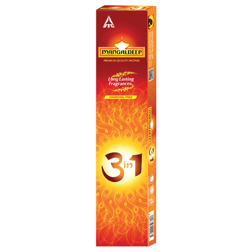Mangaldeep Scent 3in1 Incense Sticks