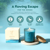 Pranah Senses Song of the River Scented Candle 2