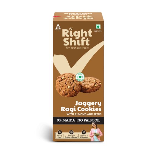 Jaggery Ragi Cookies