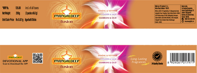 Mangaldeep Fusion Incense Sticks
