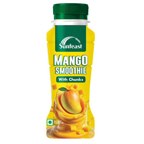 Mango Smoothie with Mango Chunks - 300 ml
